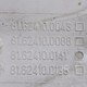 Декоративная накладка лобового стекла лев. б/у для MAN TGA - 2