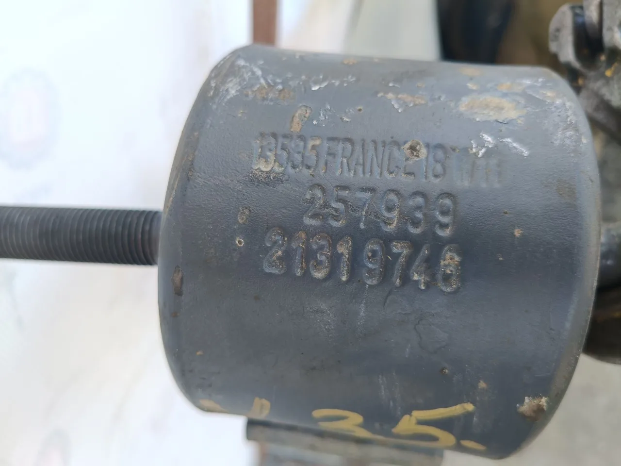 Рессора в сборе 2х листовая б/у для Renault T-series - 4
